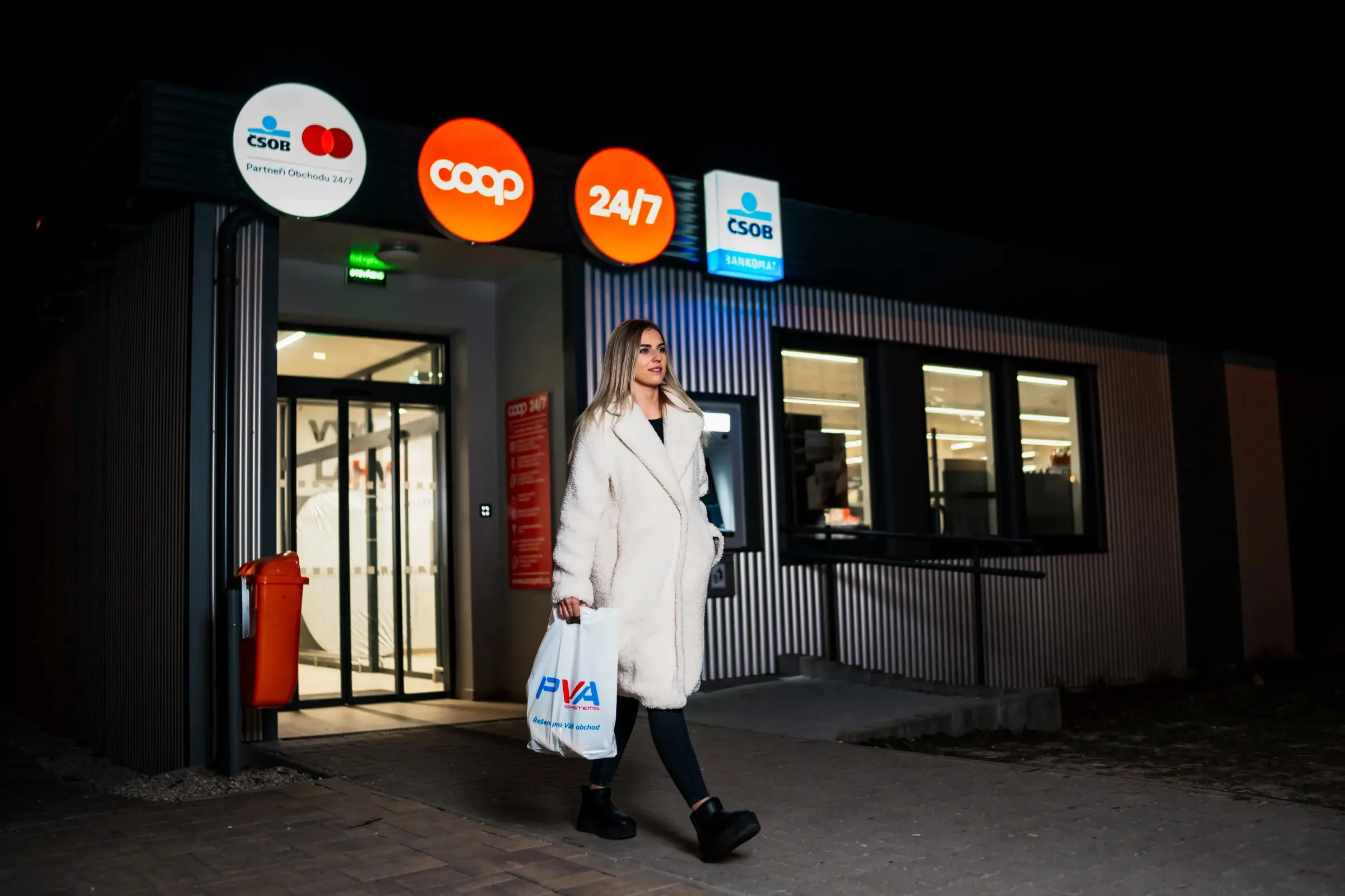 Kamenná prodejna - reálná implementace P.V.A. Systems
